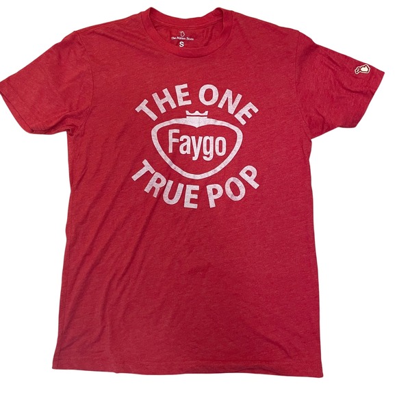 The Faygo True Pop Graphic Tee Michigan Soda Insane Clown‎ Pose Red Size Small - Picture 1 of 7
